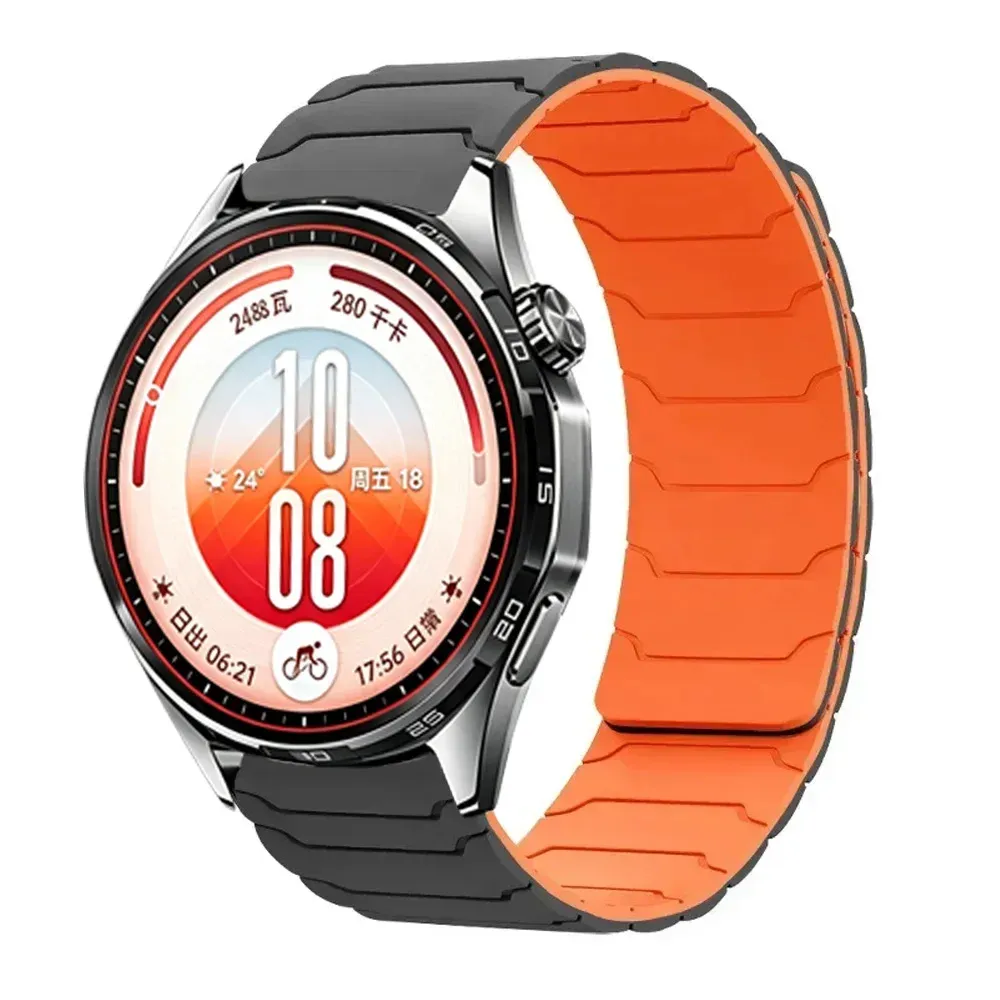 Bracelet magnétique silicone 20 et 22 mm Huawei Watch GT