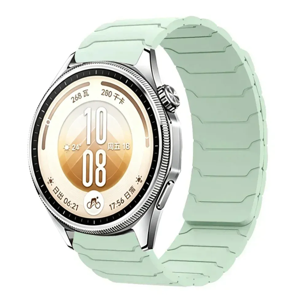 Bracelet magnétique silicone 20 et 22 mm Huawei Watch GT