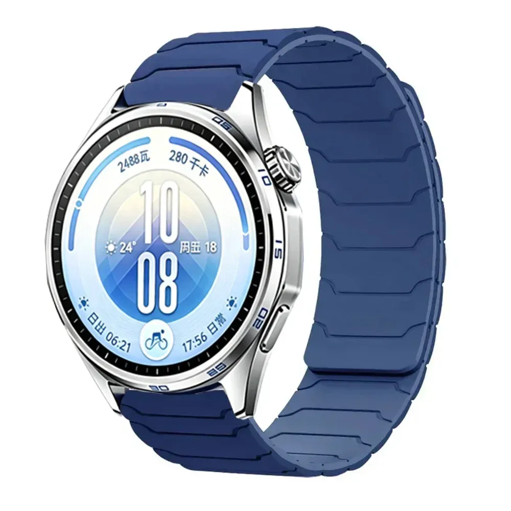 Bracelet magnétique silicone 20 et 22 mm Huawei Watch GT