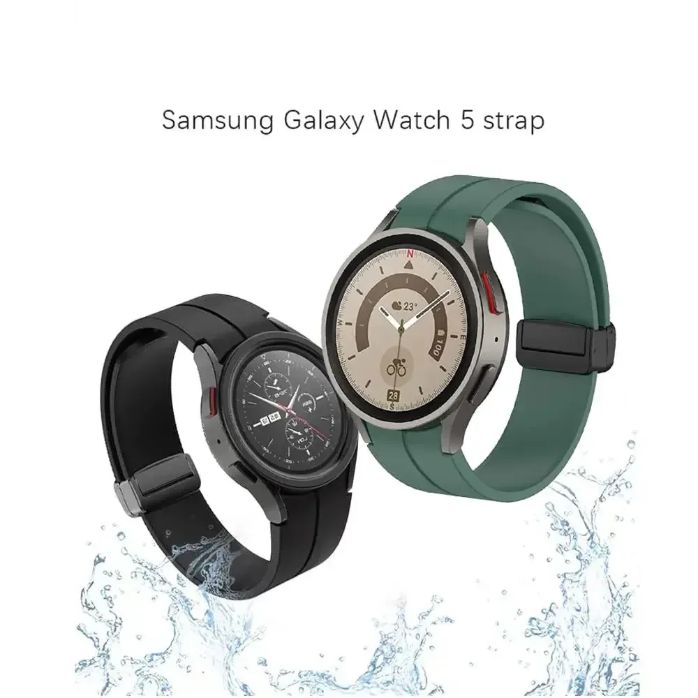 Bracelet magnétique silicone 20 mm Samsung Galaxy Watch