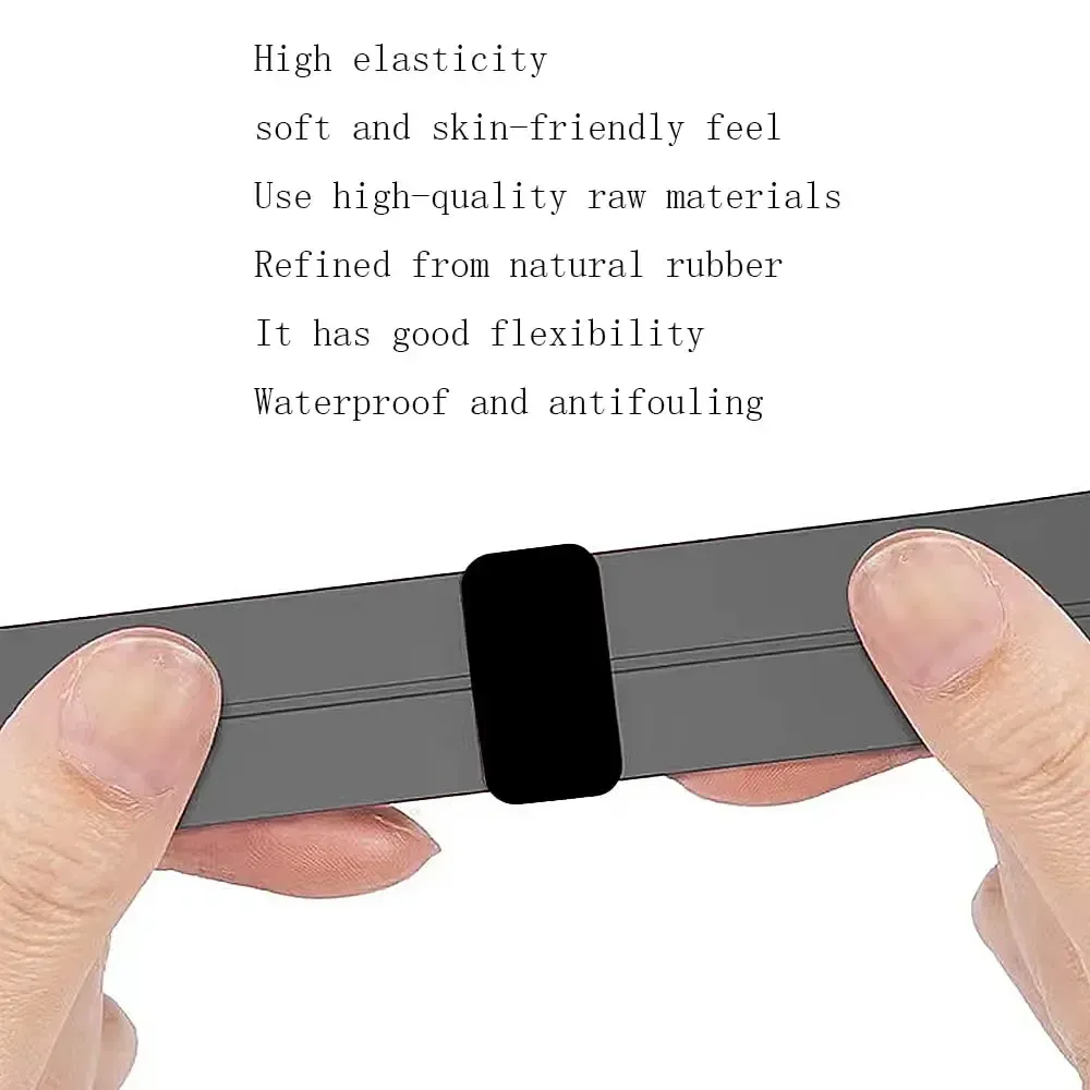 Bracelet magnétique silicone 20 mm Samsung Galaxy Watch