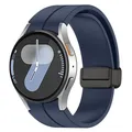 Bracelet magnétique silicone 20 mm Samsung Galaxy Watch – Couleur du bracelet midnight blue