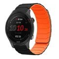 Bracelet magnétique silicone 22 mm Haylou – Couleur du bracelet Black orange
