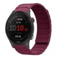 Bracelet magnétique silicone 22 mm Haylou – Couleur du bracelet Wine red