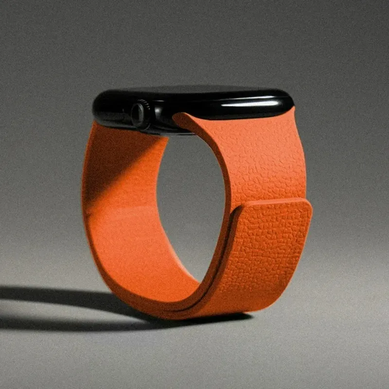 Bracelet magnétique silicone Apple Watch 38 à 49 mm
