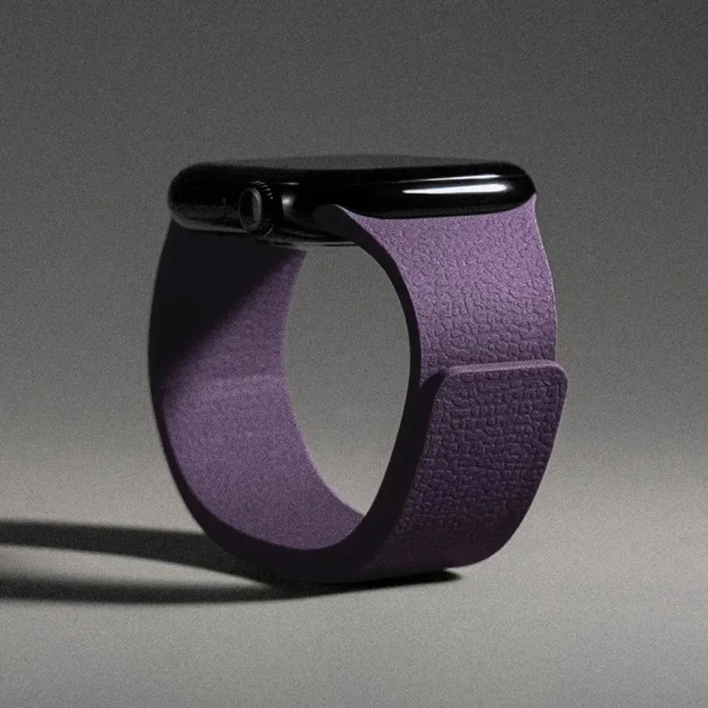 Bracelet magnétique silicone Apple Watch 38 à 49 mm