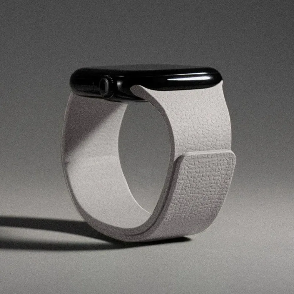 Bracelet magnétique silicone Apple Watch 38 à 49 mm