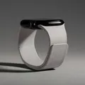 Bracelet magnétique silicone Apple Watch 38 à 49 mm – Couleur du bracelet Starlight
