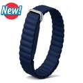 Bracelet magnétique silicone Google Fitbit Air – Band Color midnight Blue