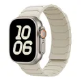 Bracelet magnétique silicone pour Apple Watch 38 à 49 mm – Couleur du bracelet Antique White
