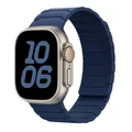 Bracelet magnétique silicone pour Apple Watch 38 à 49 mm – Couleur du bracelet midnight blue