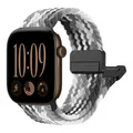Bracelet magnétique tressé pour Apple Watch 38 à 49 mm – Couleur du bracelet Black clever