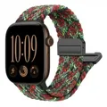 Bracelet magnétique tressé pour Apple Watch 38 à 49 mm – Couleur du bracelet Black Unity