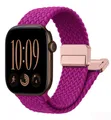 Bracelet magnétique tressé pour Apple Watch 38 à 49 mm – Couleur du bracelet New magenta
