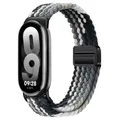 Bracelet magnétique tressé pour Xiaomi Mi Band 8 à 11 – Couleur du bracelet Black Clever