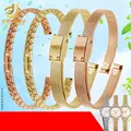Bracelet maille acier inoxydable 6 à 16 mm femme – 1