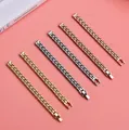 Bracelet maille acier inoxydable 6 à 16 mm femme – 6