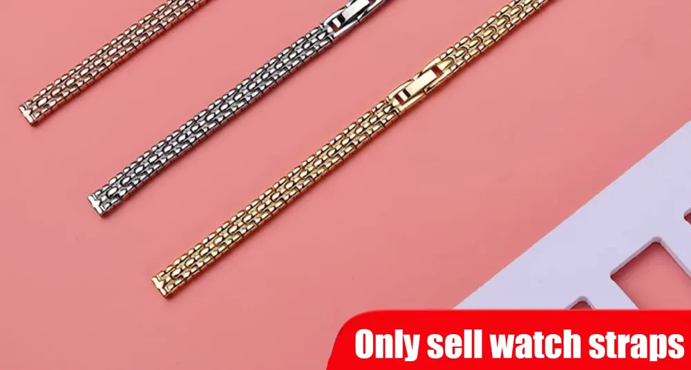 Bracelet maille acier inoxydable 6 à 16 mm femme