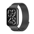 Bracelet maille acier pour Mi Band 10 9 8 Pro – Couleur Black 2