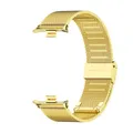 Bracelet maille acier pour Mi Band 10 9 8 Pro – Couleur Gold 1