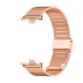 Bracelet maille acier pour Mi Band 10 9 8 Pro – Couleur Rose Gold 1