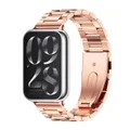 Bracelet maille acier pour Mi Band 10 9 8 Pro – Couleur Rose Gold 3
