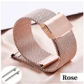 Bracelet maille milanaise 12 à 24 mm – Couleur du bracelet Rose Gold