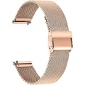 Bracelet maille milanaise 14 à 22 mm – Couleur du bracelet Rose gold