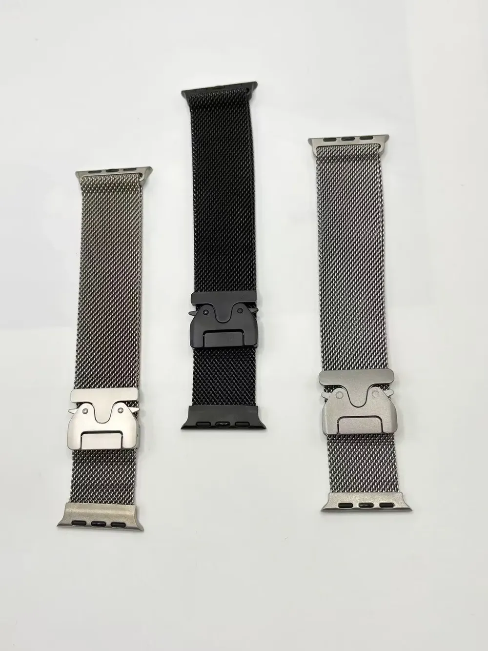 Bracelet maille milanaise 38 à 49 mm pour Apple Watch