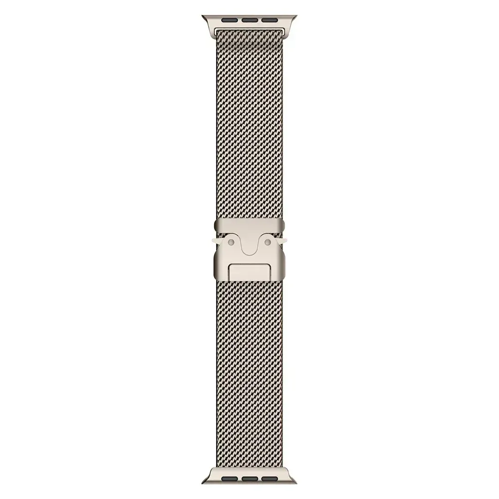 Bracelet maille milanaise 38 à 49 mm pour Apple Watch
