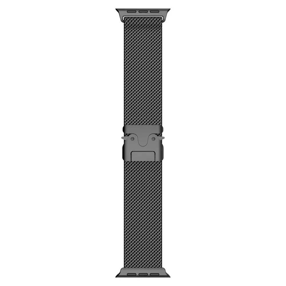 Bracelet maille milanaise 38 à 49 mm pour Apple Watch