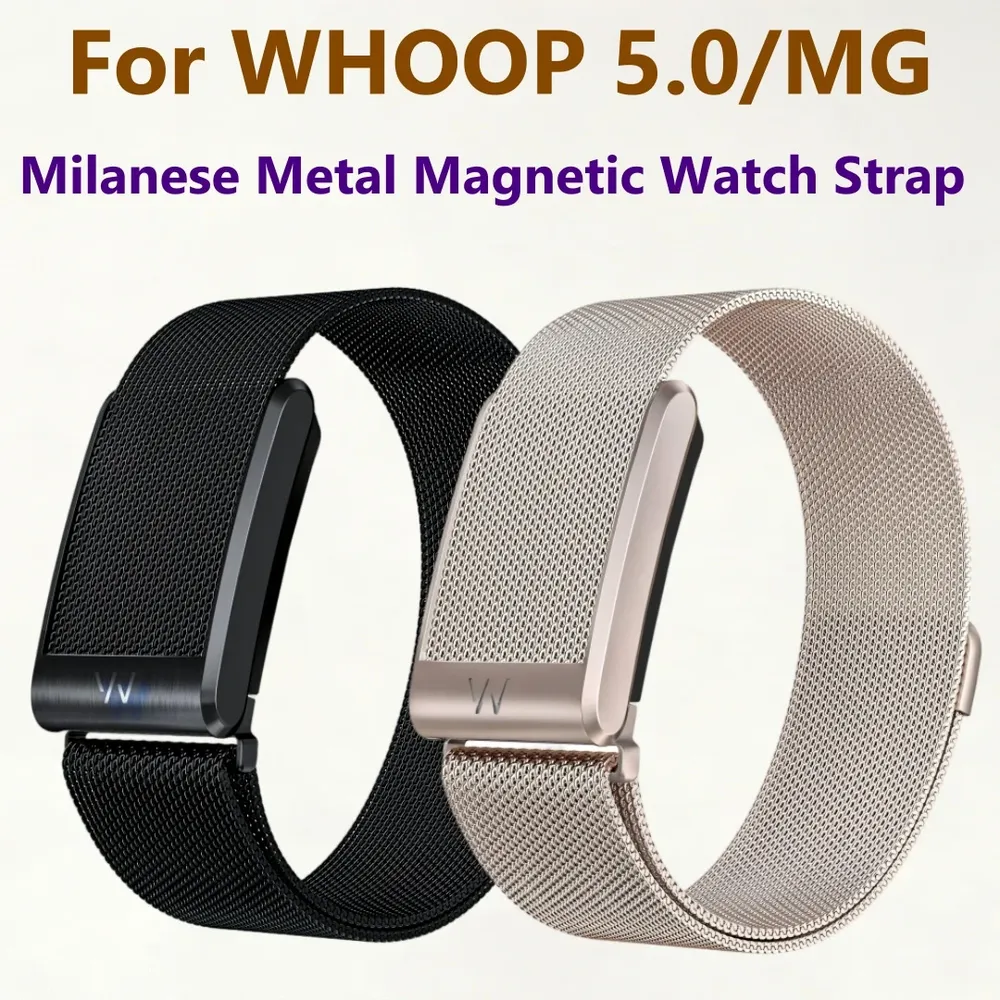Bracelet maille milanaise magnétique pour Whoop 5.0