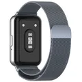 Bracelet maille milanaise pour Samsung Galaxy Fit 3 – Couleur du bracelet Space gray
