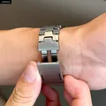 Bracelet maillons inox luxe 46 à 49 mm – 5