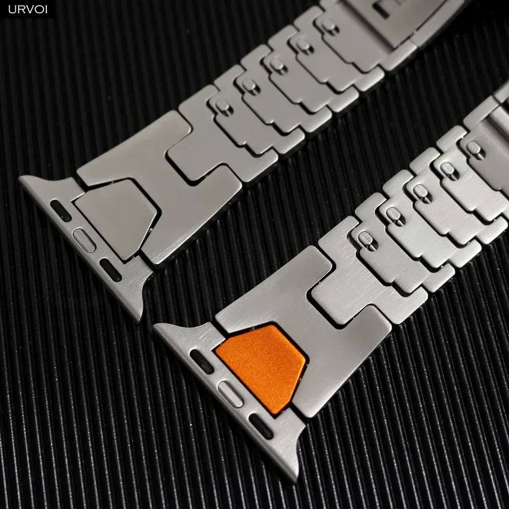 Bracelet maillons inox luxe 46 à 49 mm