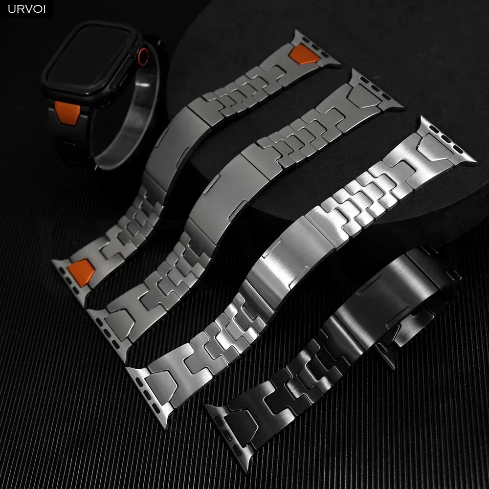 Bracelet maillons inox luxe 46 à 49 mm
