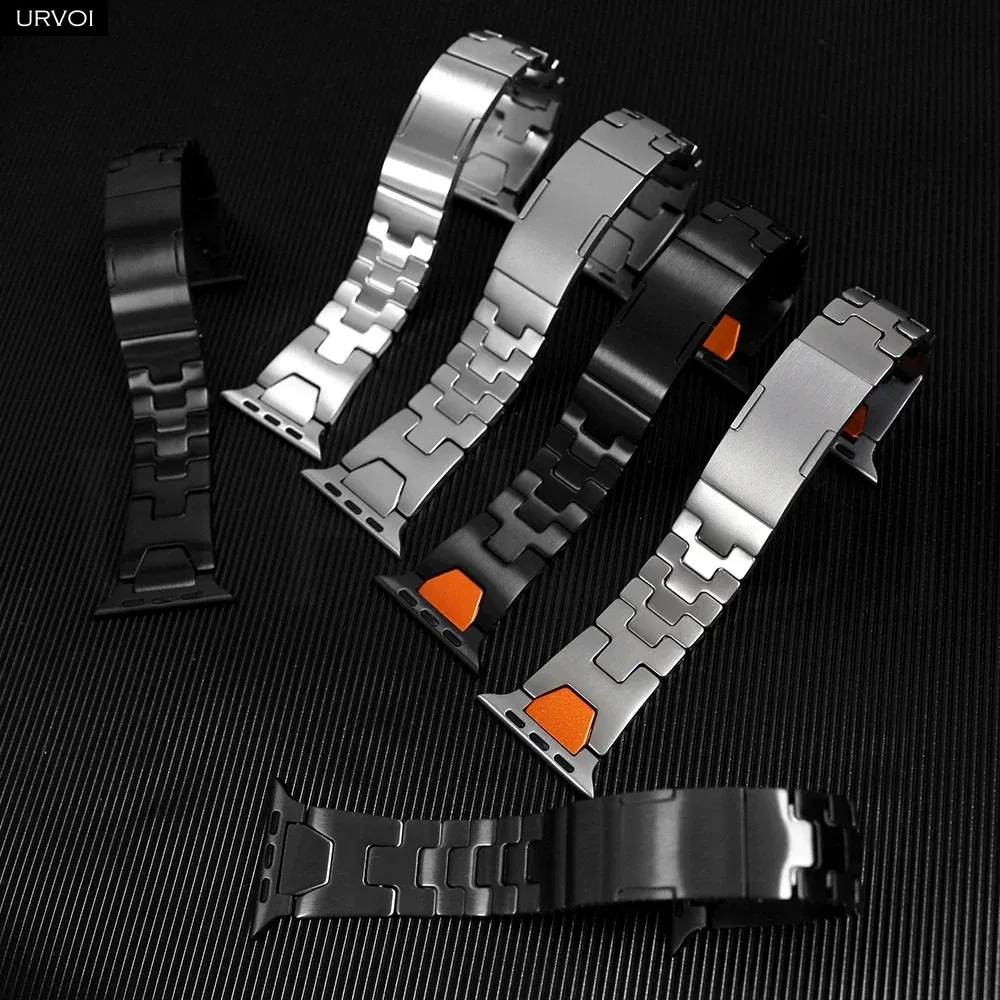 Bracelet maillons inox luxe 46 à 49 mm