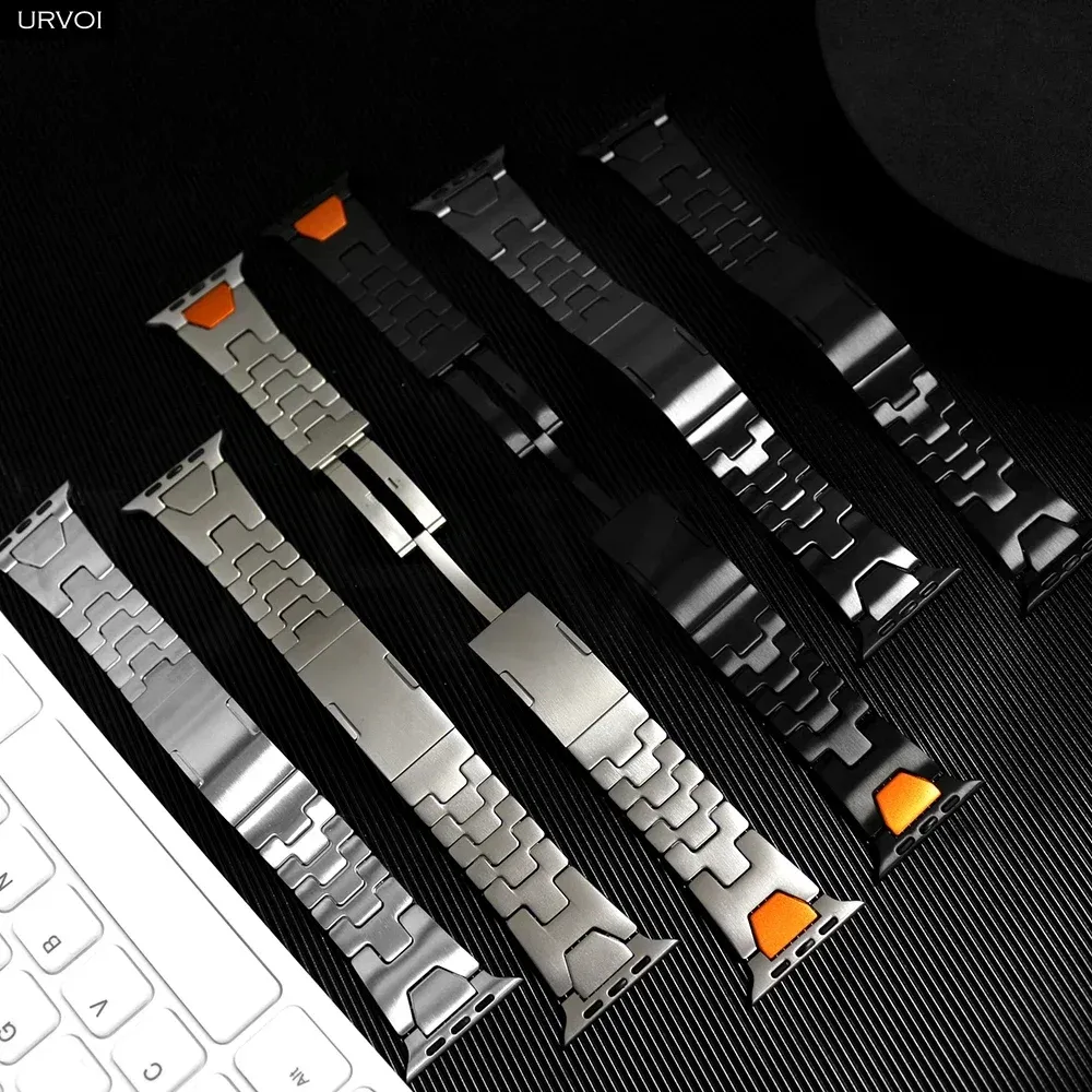 Bracelet maillons inox luxe 46 à 49 mm