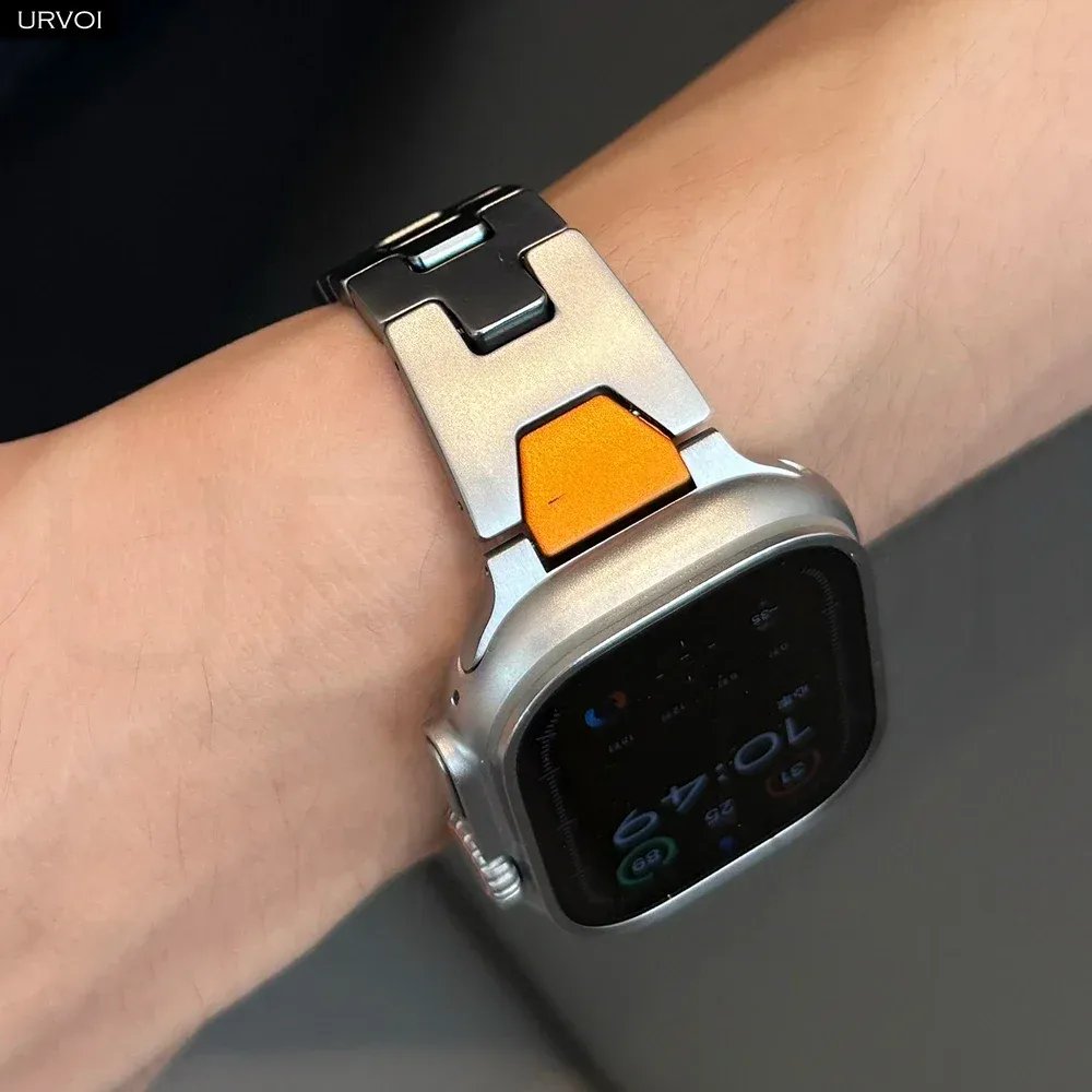 Bracelet maillons inox luxe 46 à 49 mm