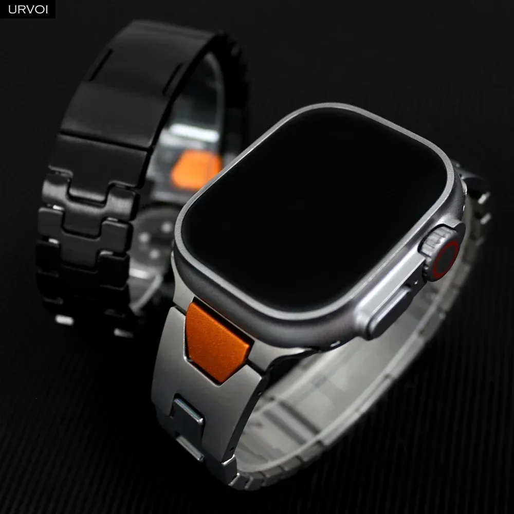 Bracelet maillons inox luxe 46 à 49 mm