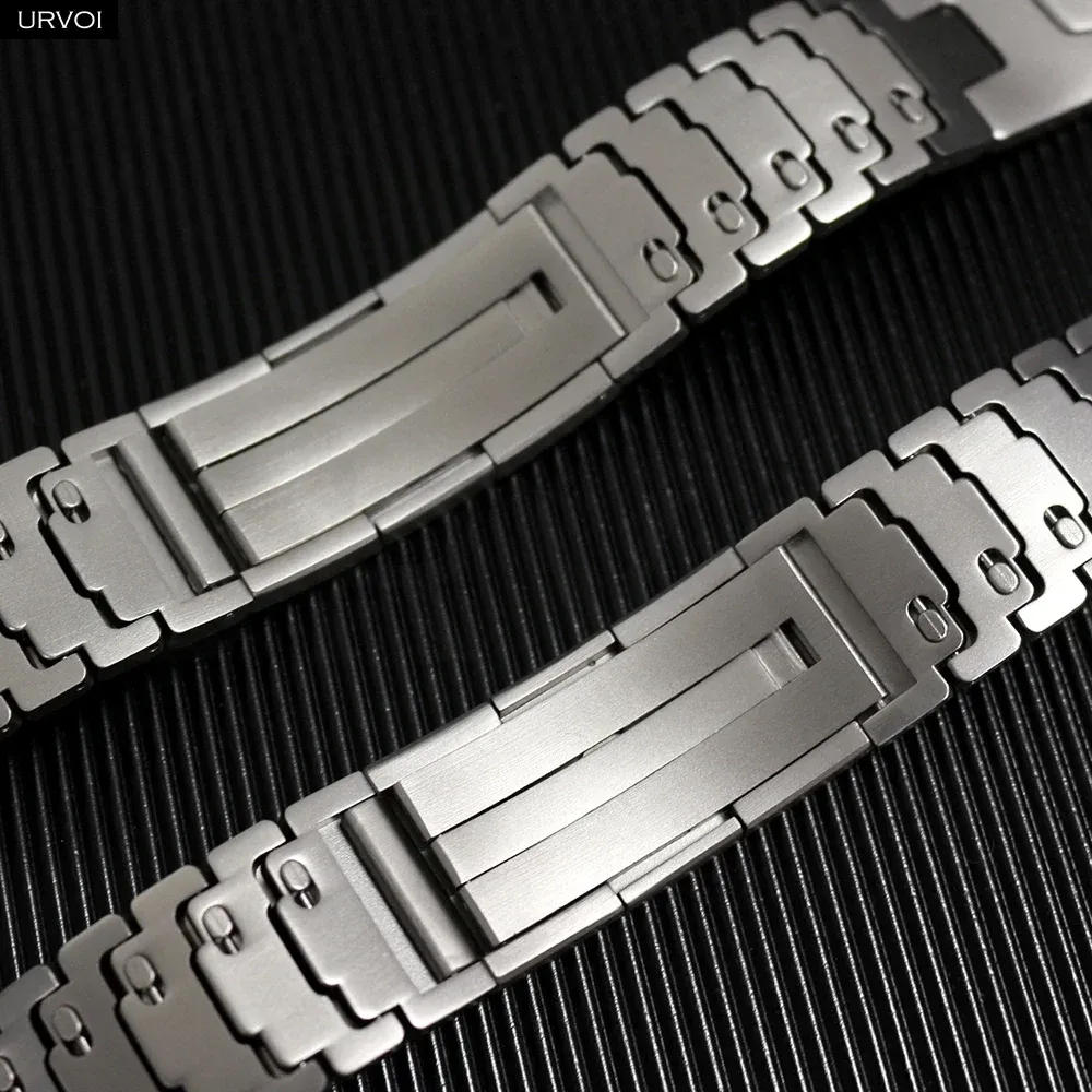 Bracelet maillons inox luxe 46 à 49 mm