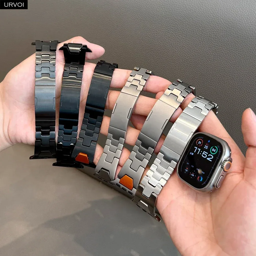 Bracelet maillons inox luxe 46 à 49 mm