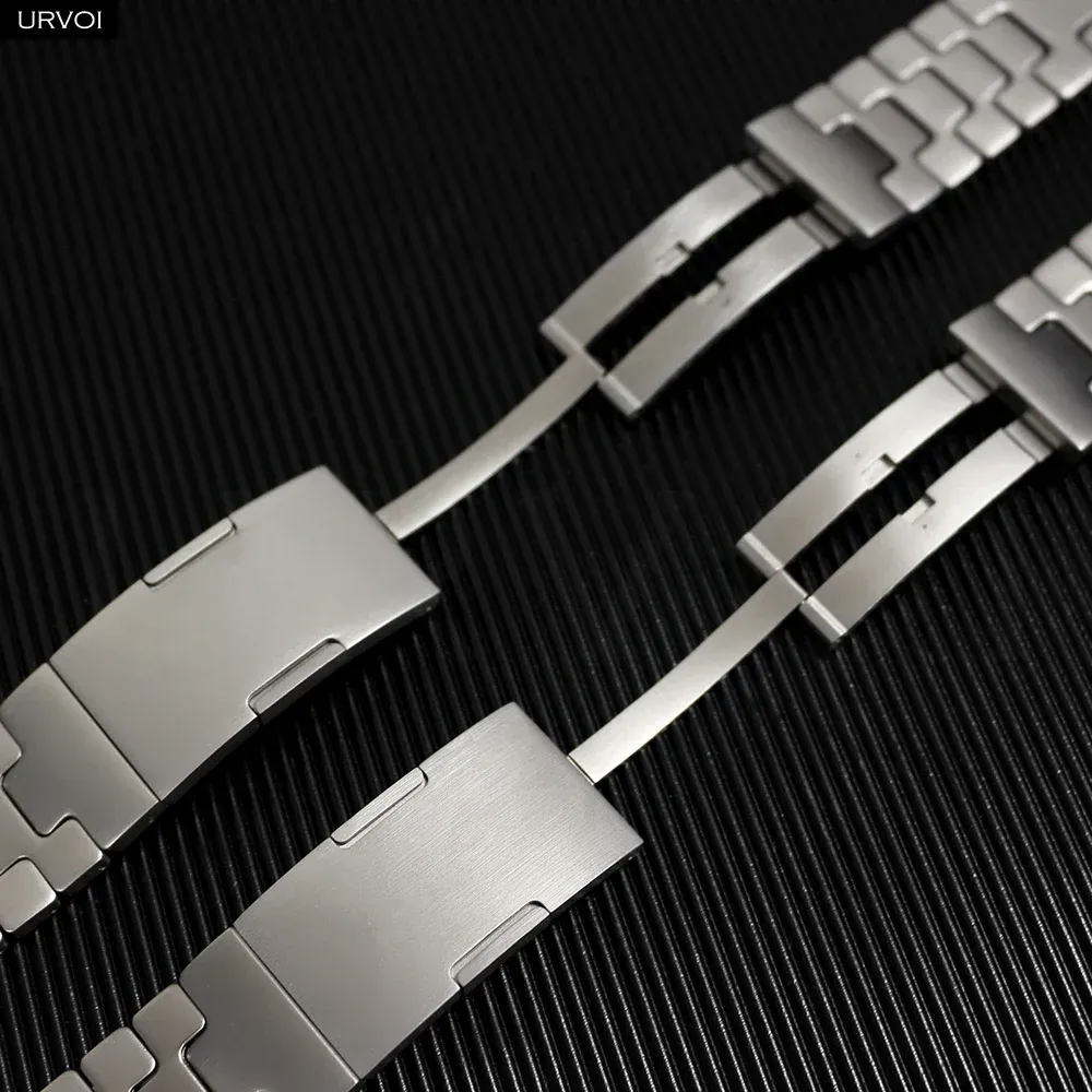 Bracelet maillons inox luxe 46 à 49 mm