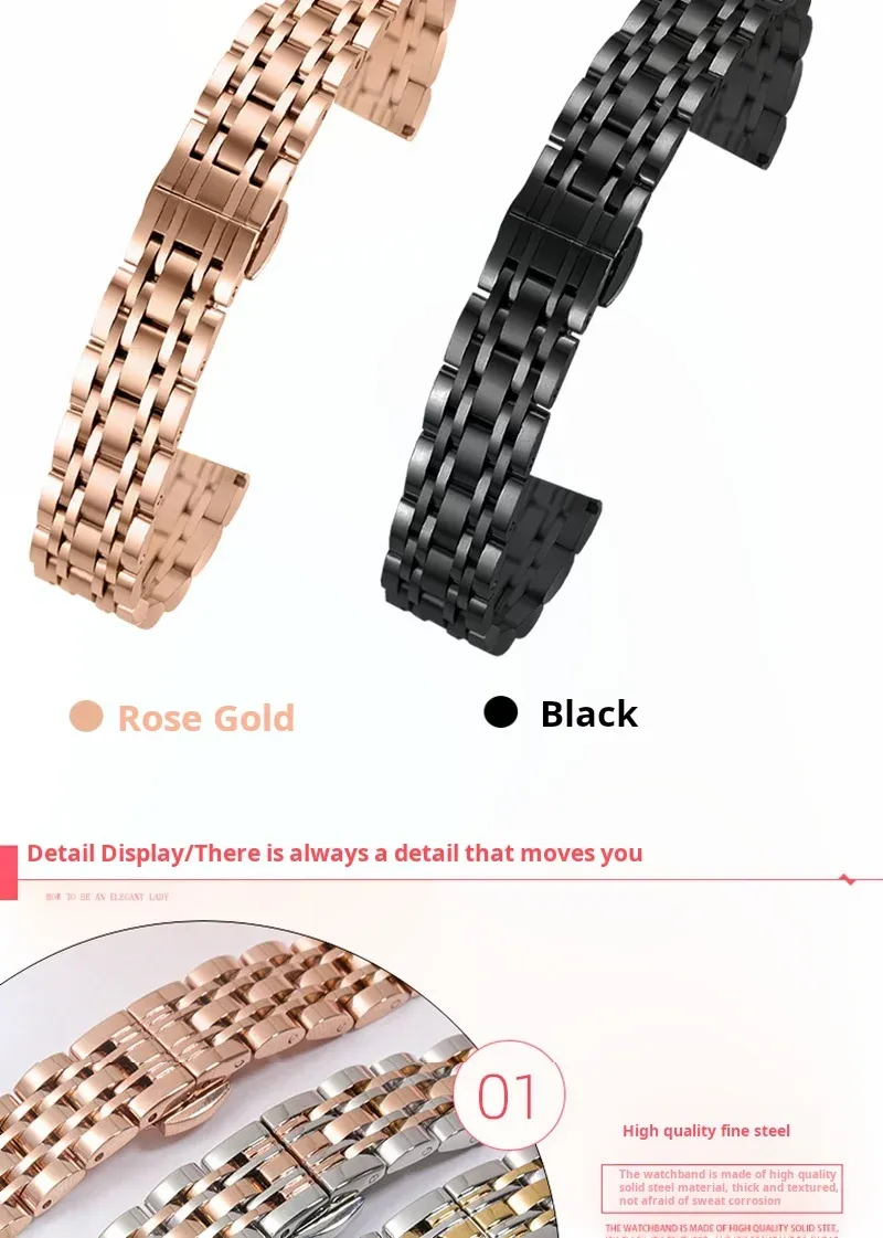 Bracelet métal 14 mm pour Garmin Lily2