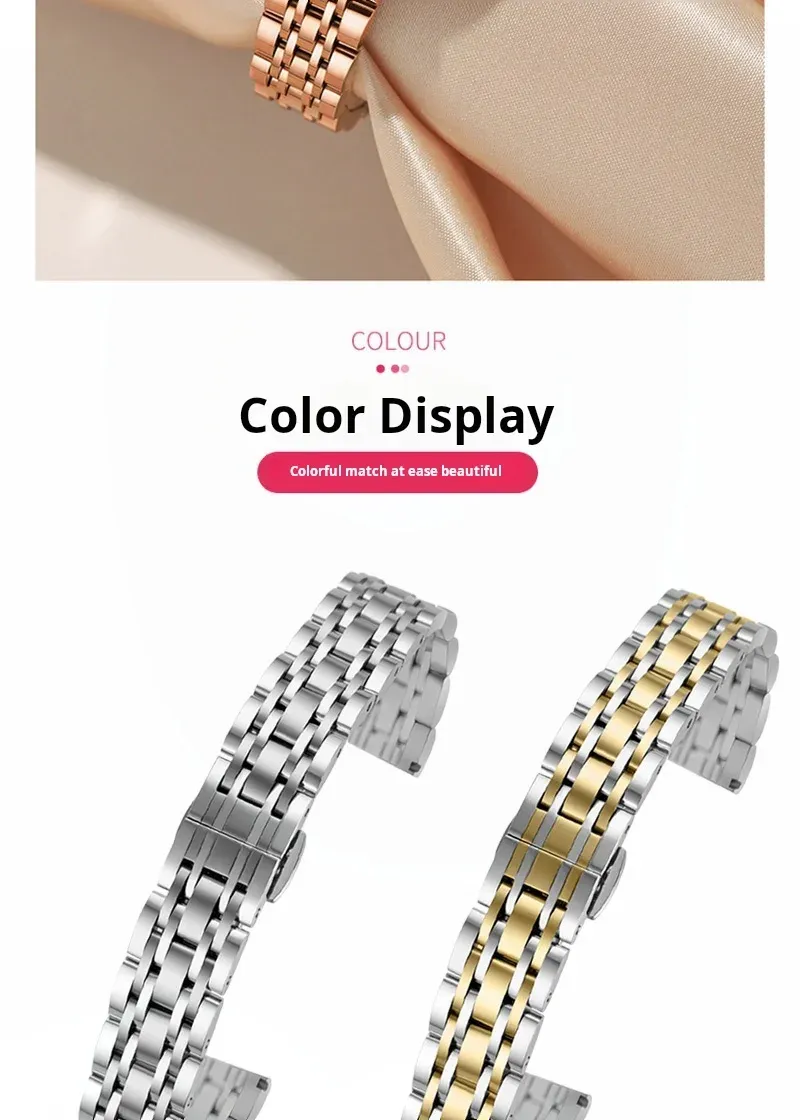 Bracelet métal 14 mm pour Garmin Lily2
