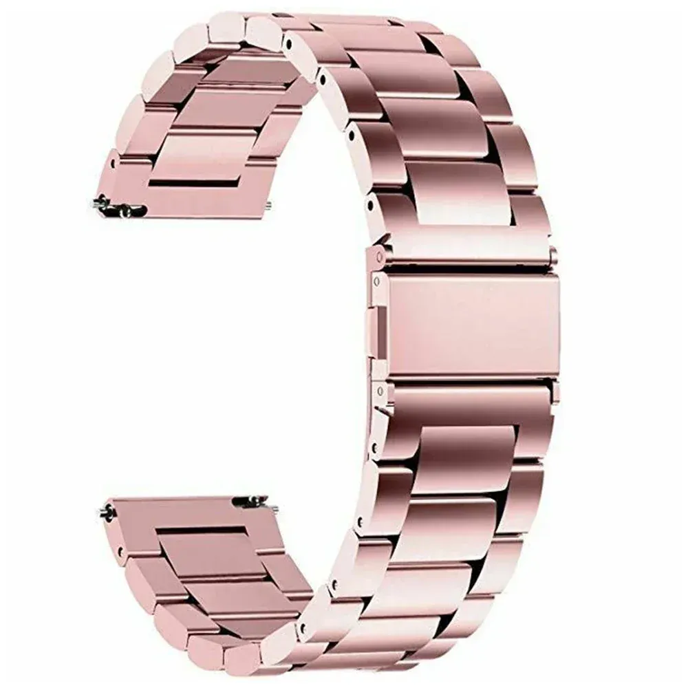 Bracelet métal 18 à 22 mm à dégagement rapide