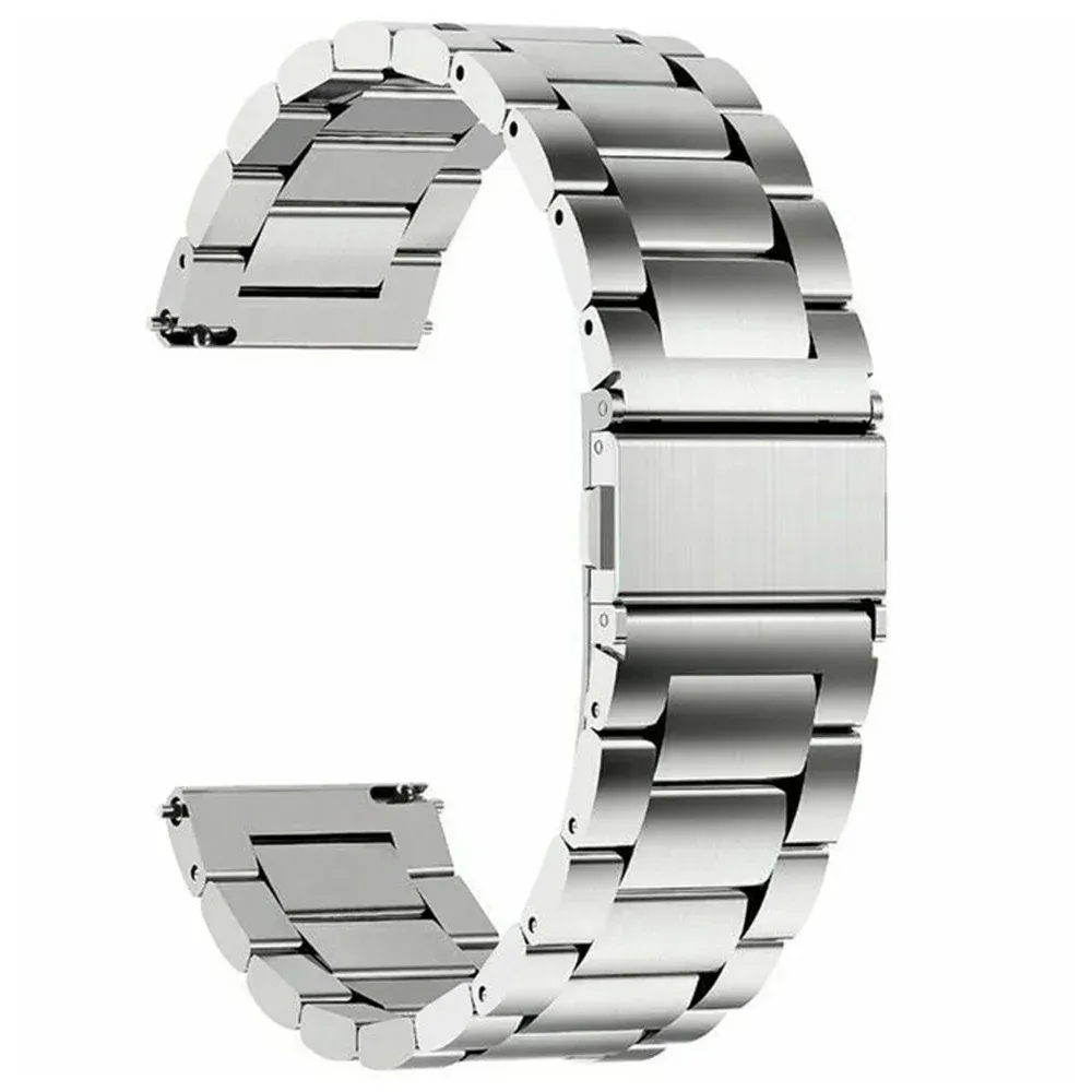 Bracelet métal 18 à 22 mm à dégagement rapide
