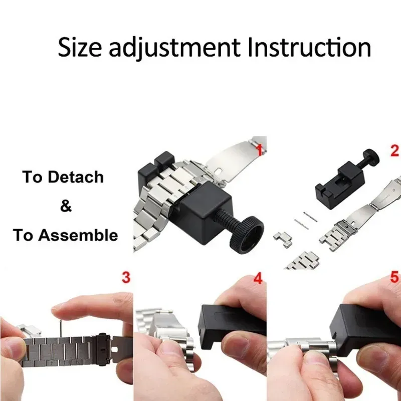 Bracelet métal 20 à 22 mm pour Samsung et Amazfit
