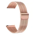 Bracelet métal 22 mm pour Xiaomi Watch 2 Pro et Mi Watch – Couleur du bracelet rose gold-rose gold