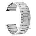 Bracelet métal 3 perles 22 mm pour Huawei Rolex – Couleur du bracelet silver